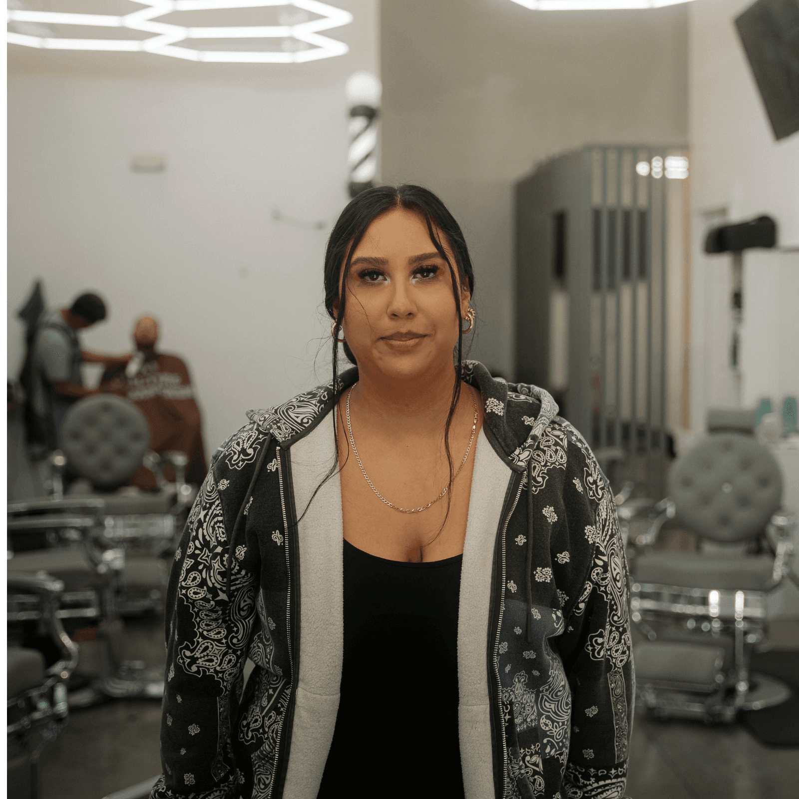 Eileen — barber at Clean Culture Barbershop #2 Pasco